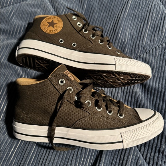Converse All Star Men's High-Top Sneakers - Brown - Picture 1 of 5